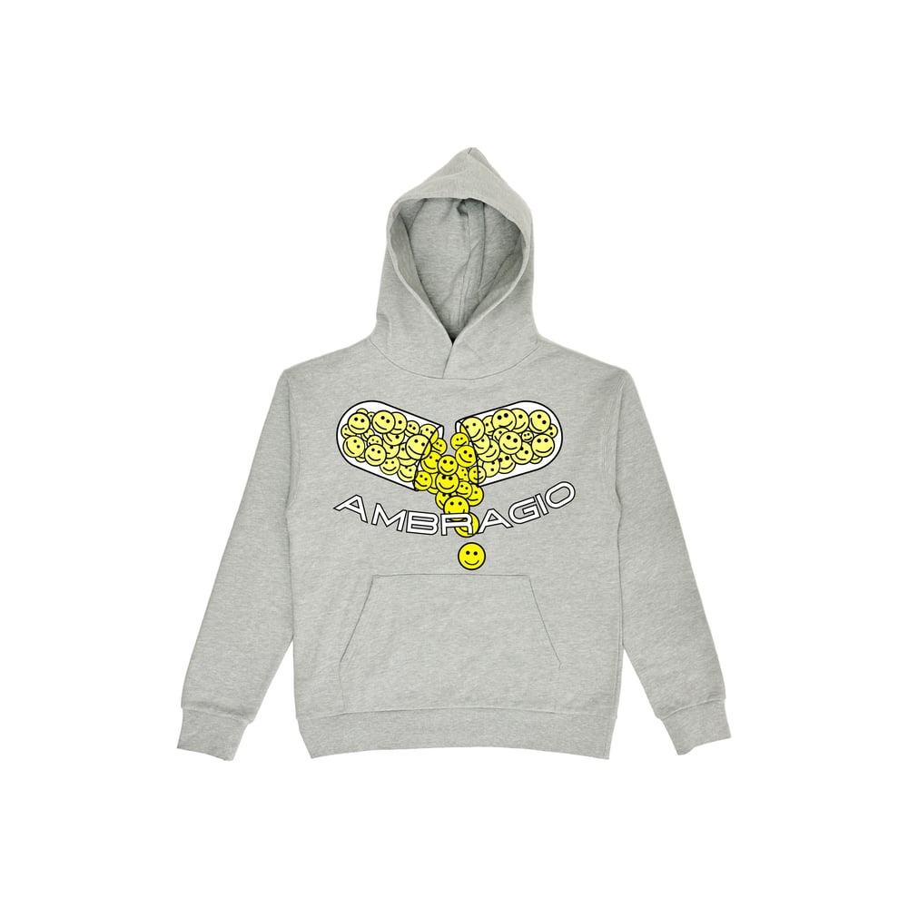 Smiles Hoodie - Grey 