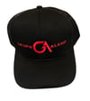 Red Name Logo Black Cap