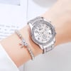 Geneva Silver Quartz Watch