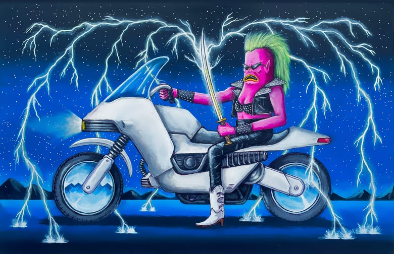 Image of Ride the Lightning 11x17