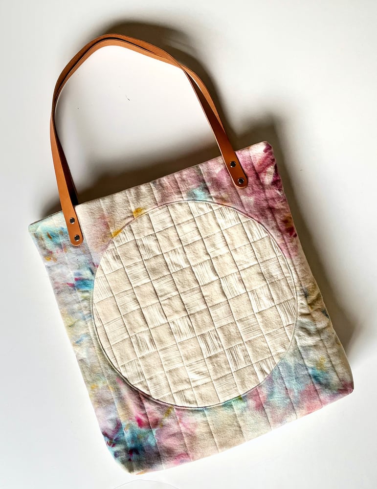 Image of ONE-OF-A-KIND QUILTED TOTE NO. 3