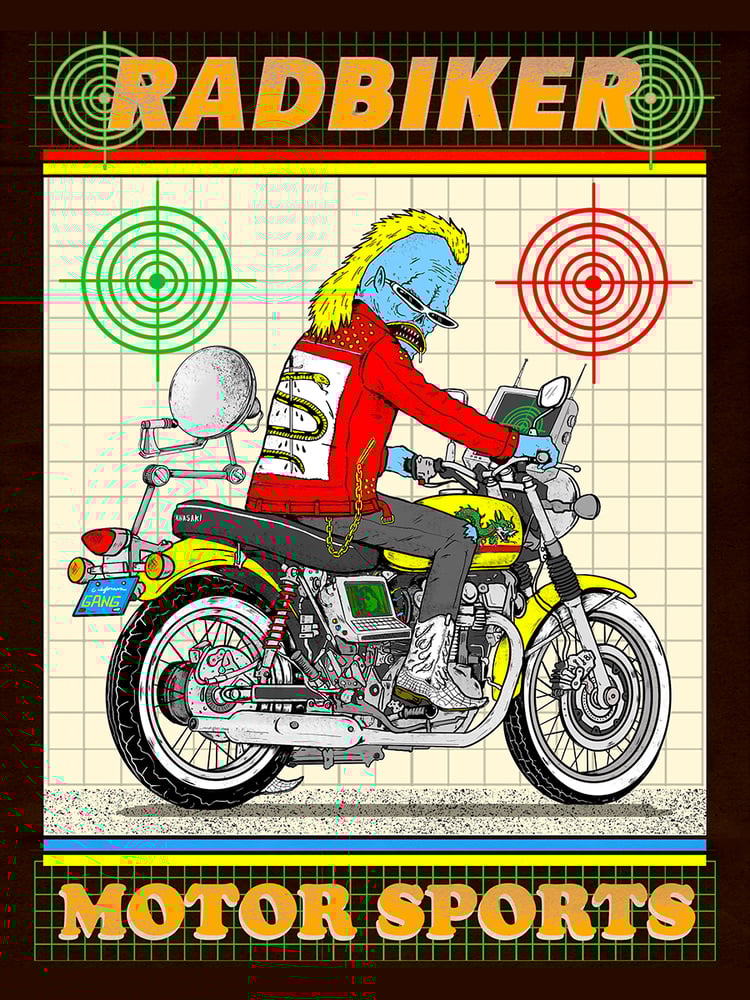 Image of Motor Sports 11x14 print