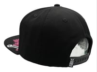 Image 3 of Cats Down Under the Stars Glow in the dark Snapback Hat 