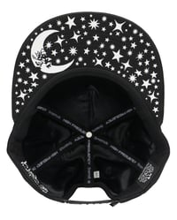 Image 4 of Cats Down Under the Stars Glow in the dark Snapback Hat 