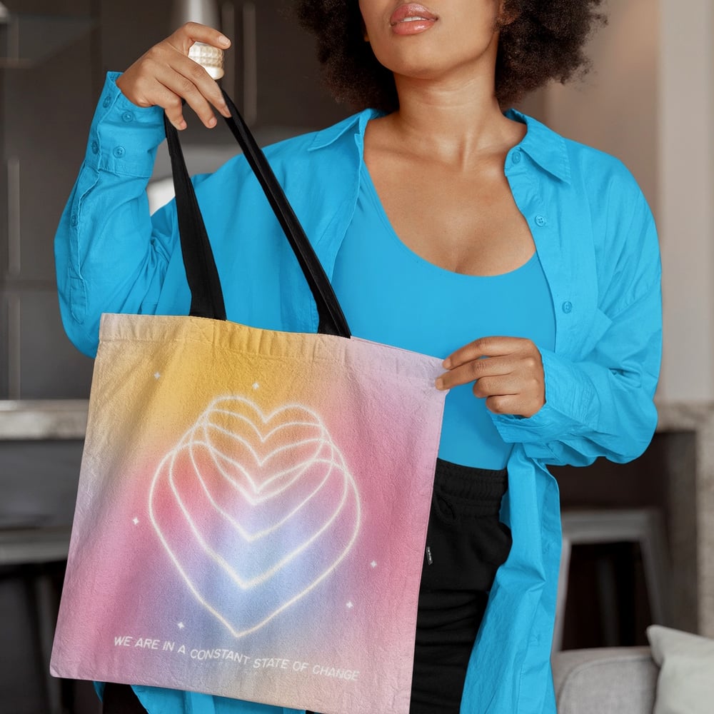 Image of CONSTANT STATE OF CHANGE TOTE BAG