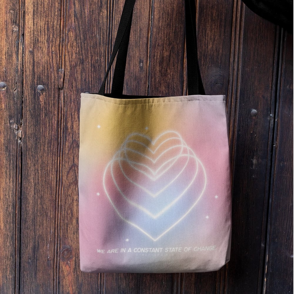 Image of CONSTANT STATE OF CHANGE TOTE BAG