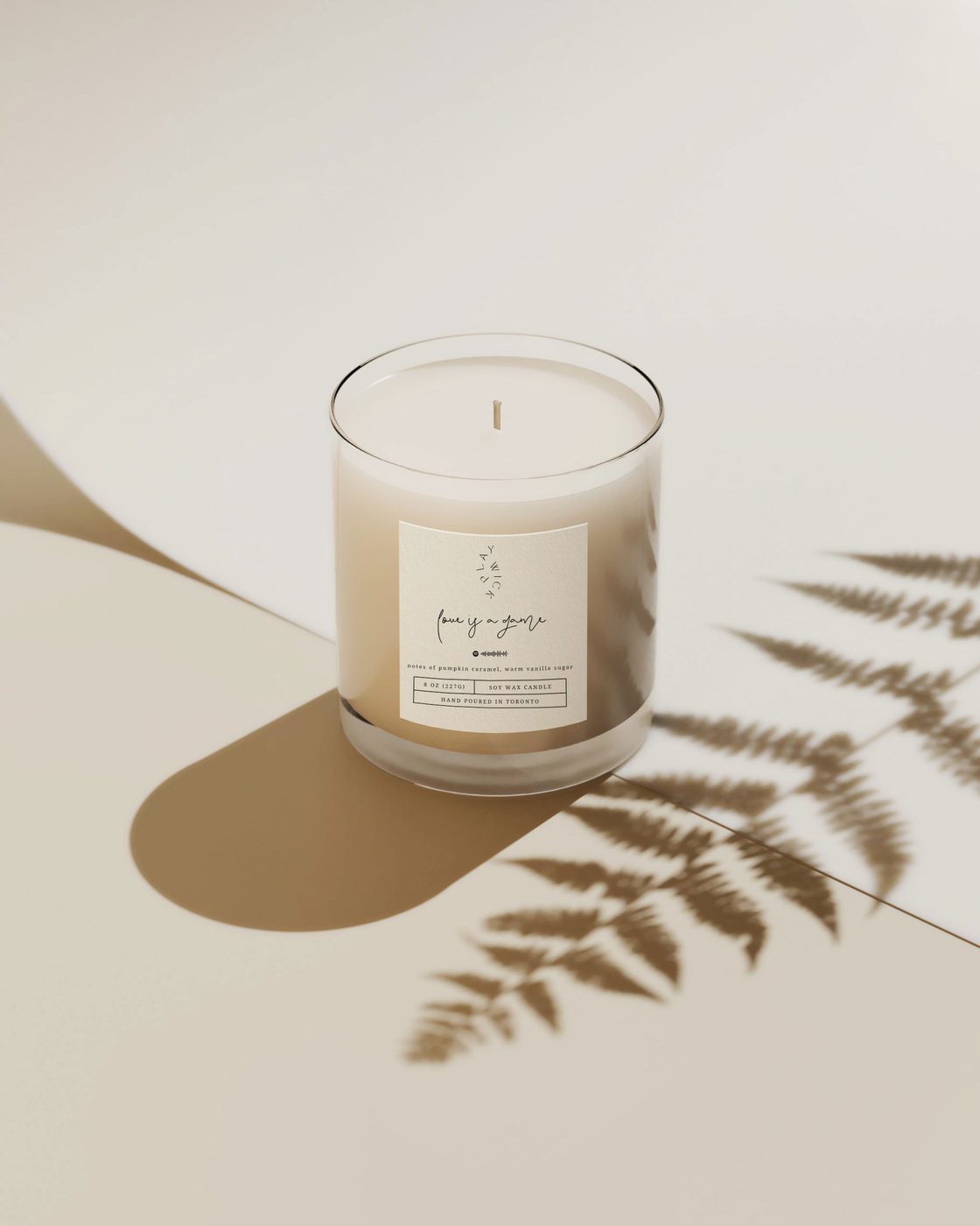 Image of Love is a Game Candle