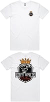 Street Royalty White Skull T-Shirt