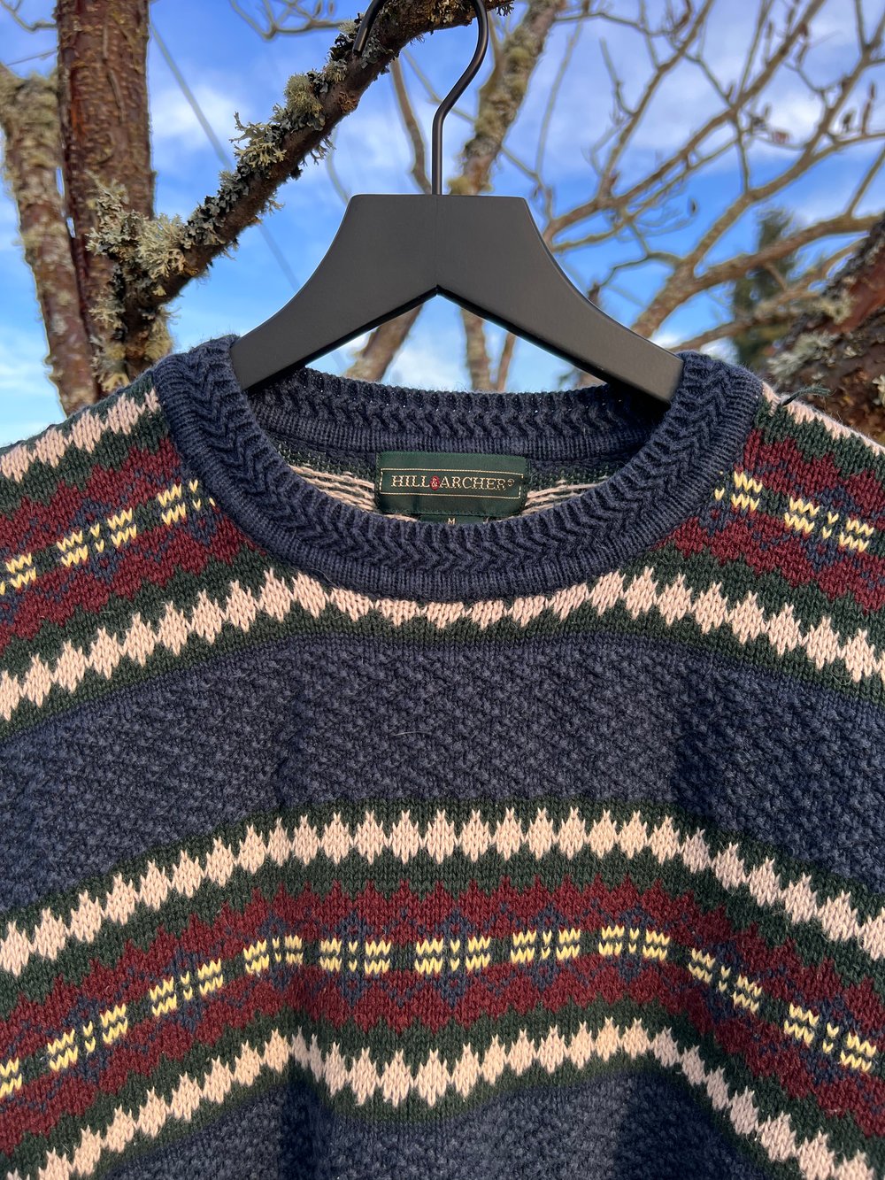 Hill Archer Grandpa Sweater (M)