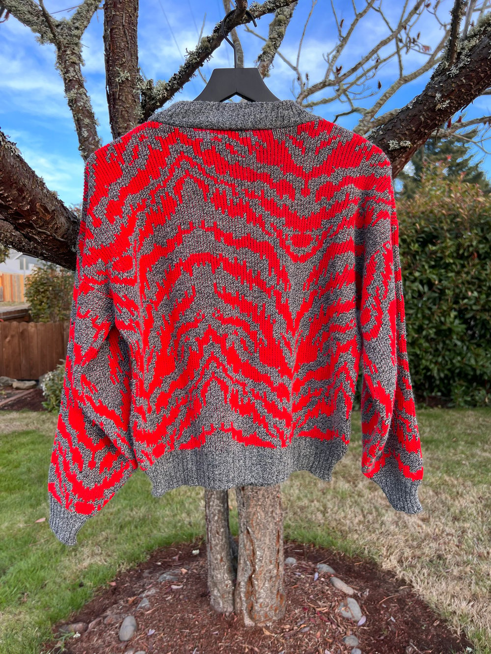 Vintage La Vista Acrylic Sweater (M)