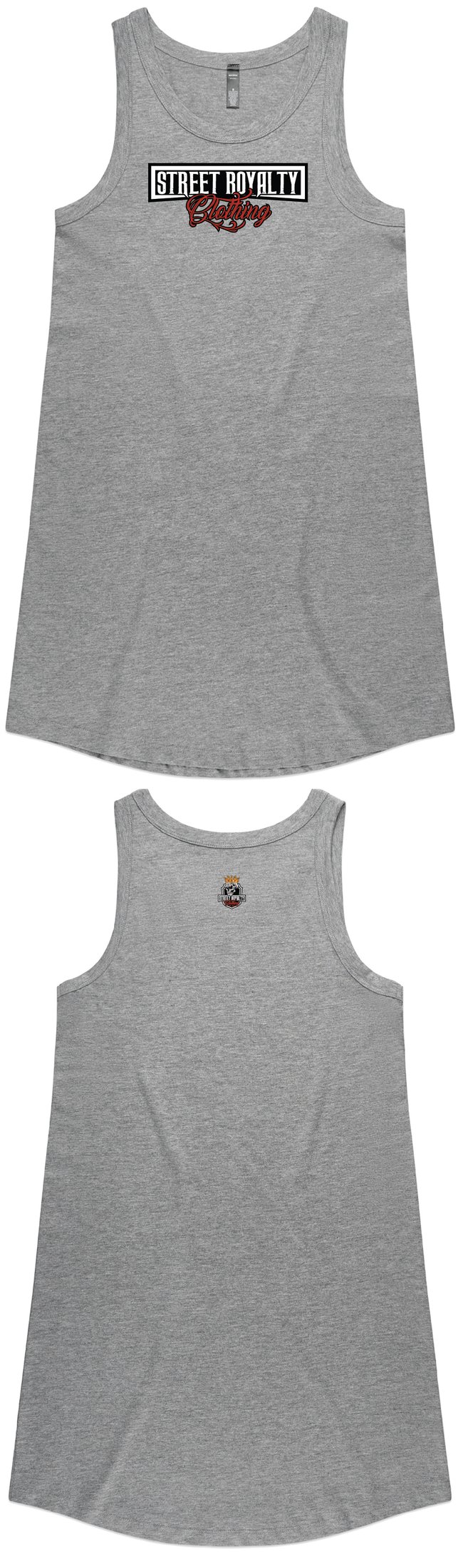 Street Royalty Grey Singlet Dress