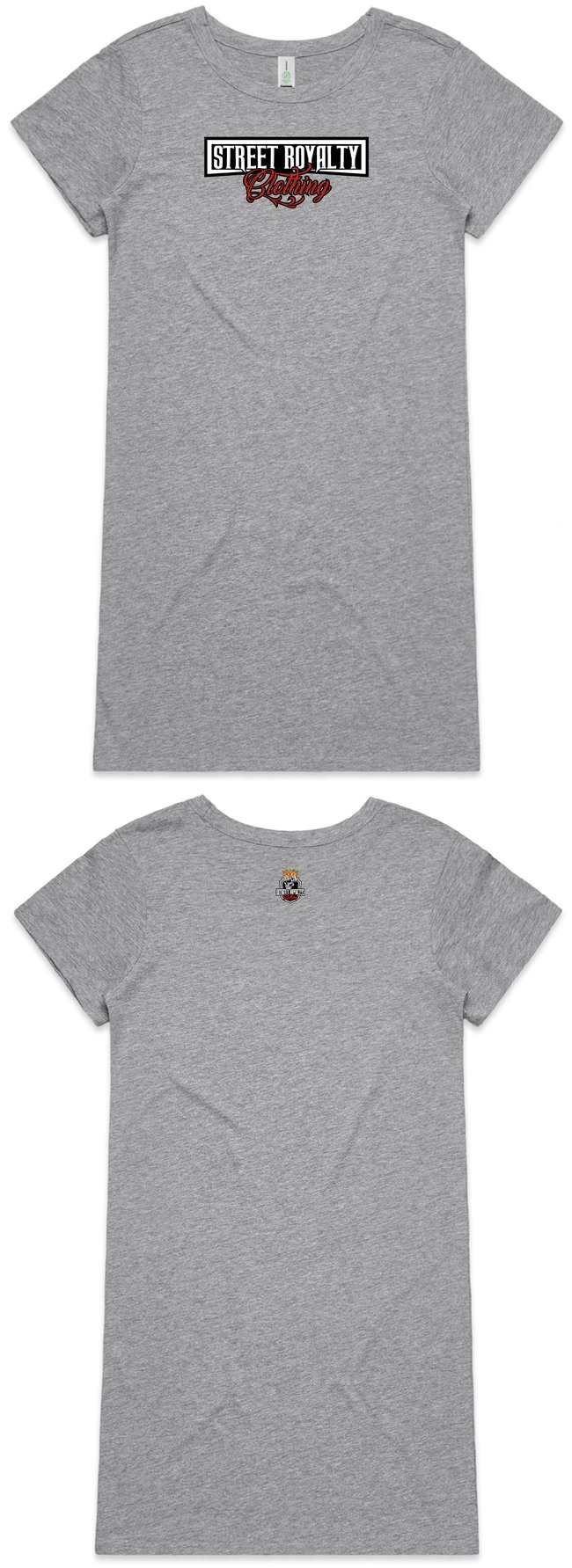 Street Royalty Grey T-Shirt Dress