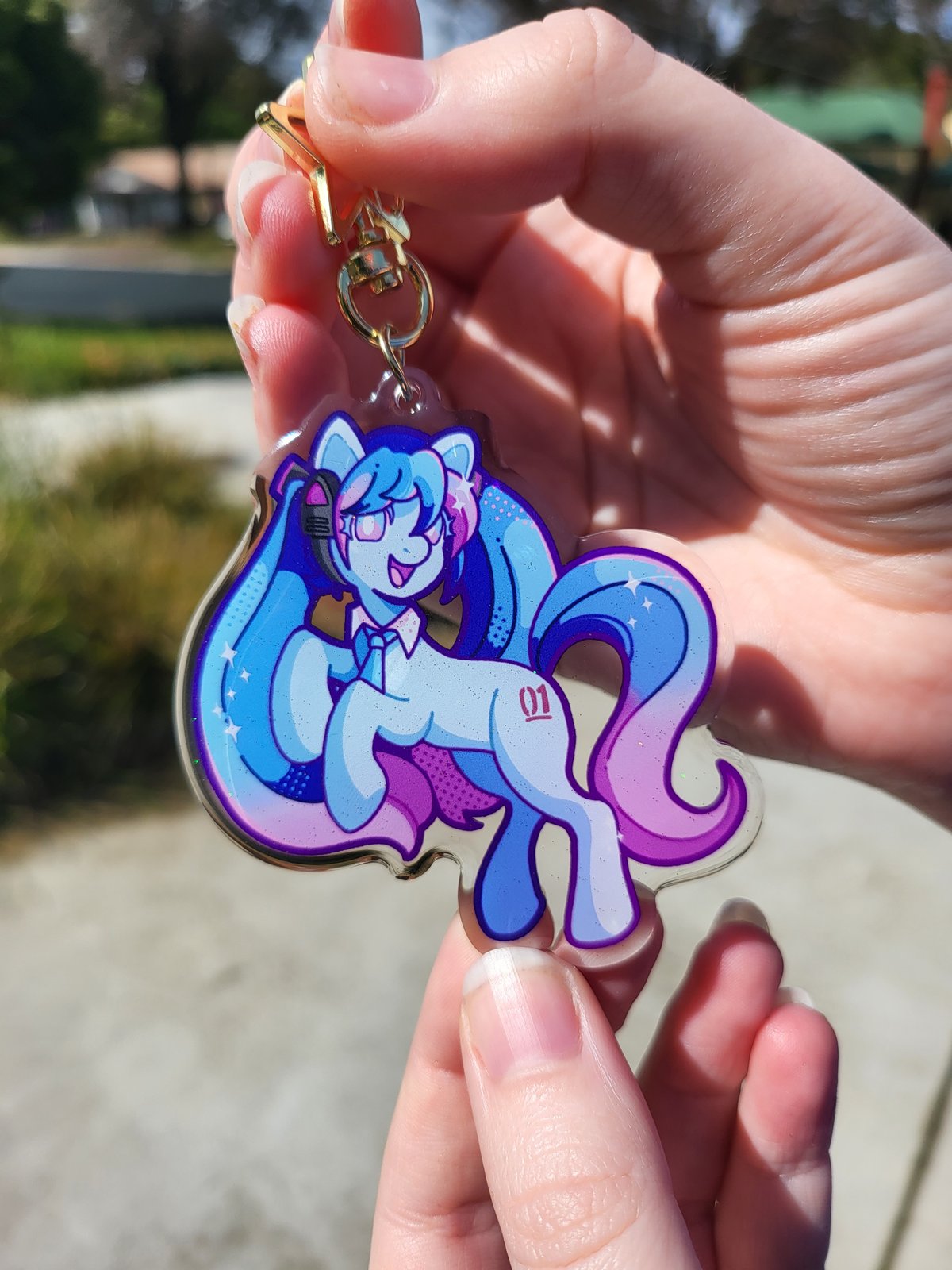 My little 2024 pony keychain