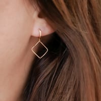 Image 1 of Mini Créoles KIZA Or/Argent