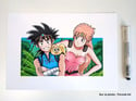 Print Dragon Quest, A5, A4 ou A3. Signé à la main