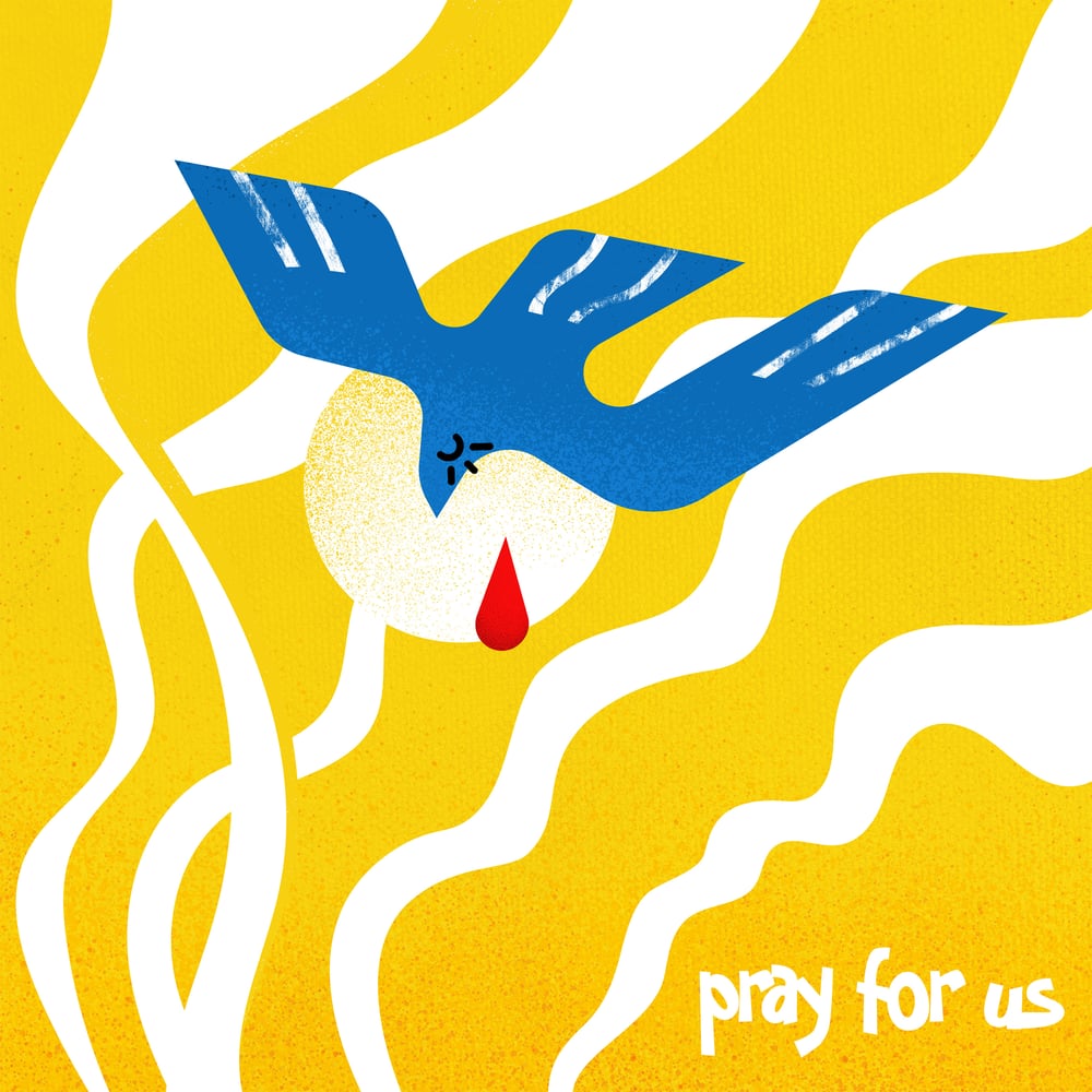 Pray for Ukraine* Tirage unique