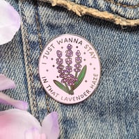 Image 1 of Lavender Haze Enamel Pin / Sticker
