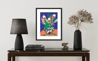 Image of Flower Vase Print 2