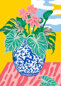 Image of Flower Vase 3 Print