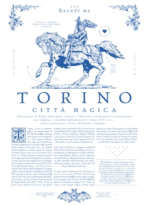 TORINO. Small prints - series of 3
