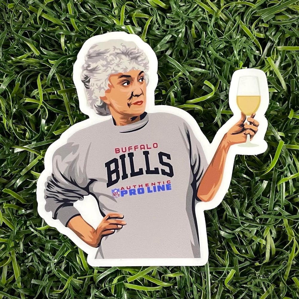 Dorothy Zbornak Buffalo Golden Girls Sticker