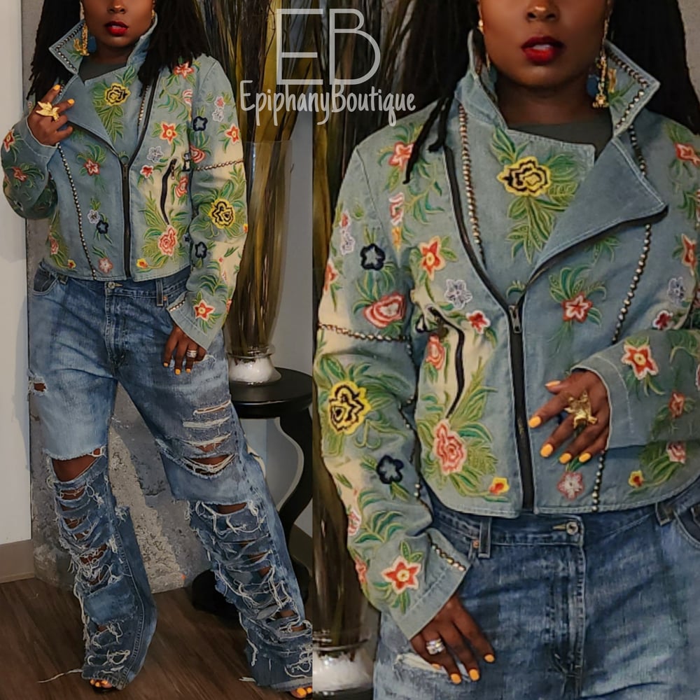 Image of The Aratta Lucinda Jacket & The EB Custom Levi's #011 **SEPARATES**