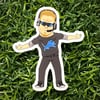 PC Principal Dan Campbell Sticker