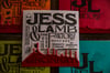 Jess Lamb 7" Vinyl Record (Clear with Black and Pink splatter)