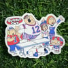 Buffalo Guy Sticker