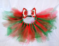 Image 3 of Red & Green Tutu ♥ 