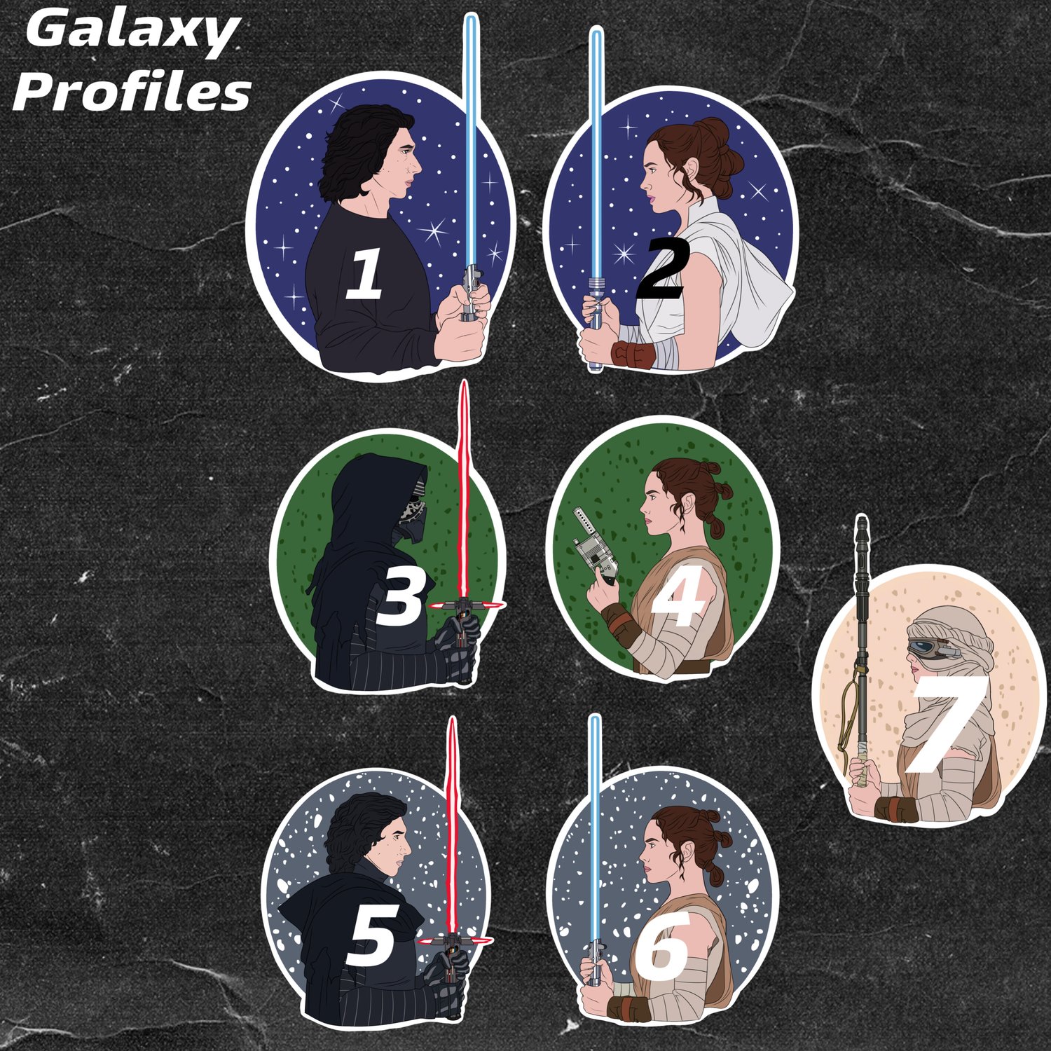 Image of FarFarAwayPins Stickers