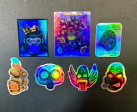 Image 1 of Large size holographic Stickerpack