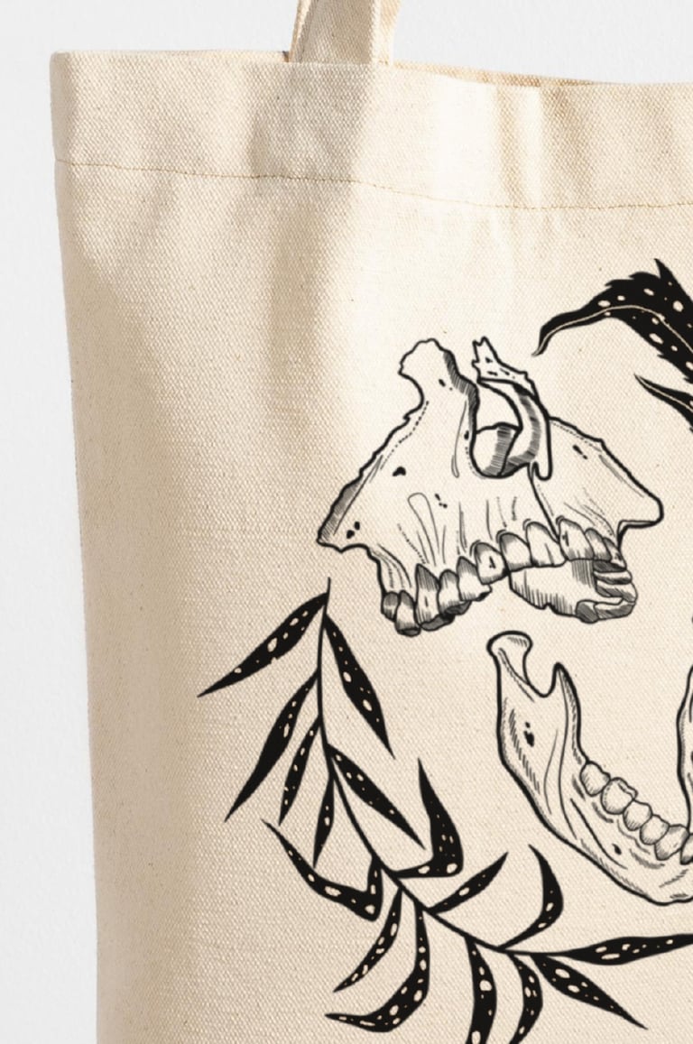 TOTEBAG "MÂCHOIRES" Image 2
