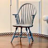 Miniature Continuous-arm Windsor Chair - Aged French Blue