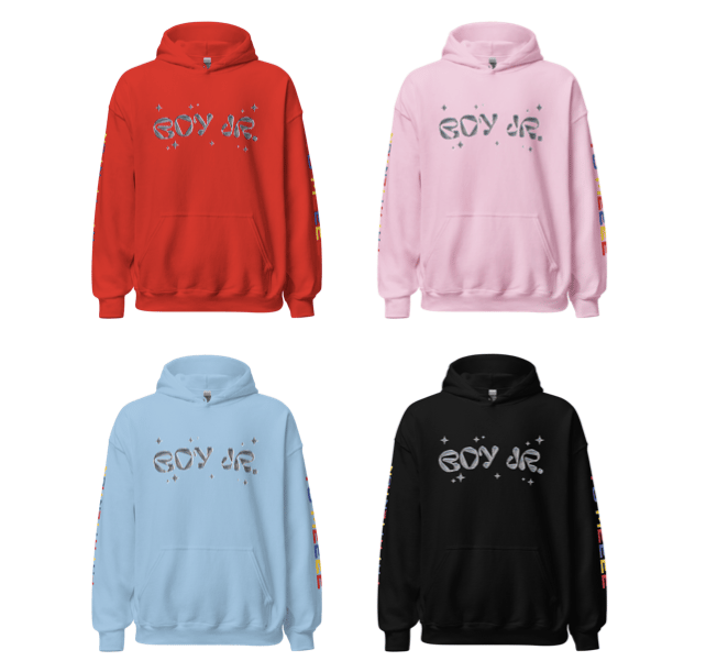 Image of Logo Hoodie - Sleeve Text