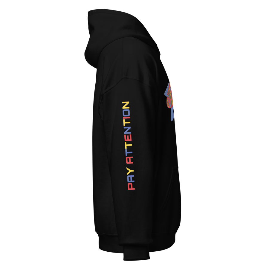 Image of Raygun Hoodie - Sleeve Text