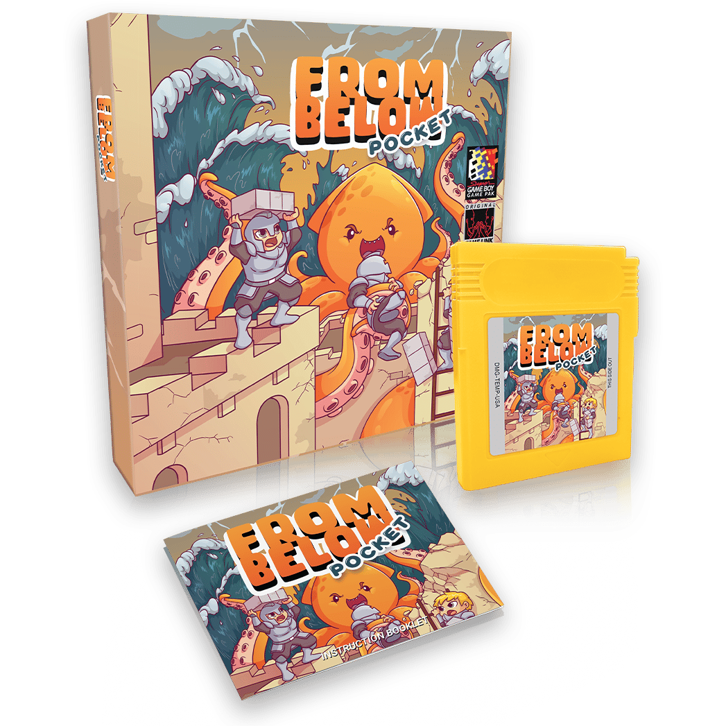 From Below Pocket Game Boy Preorder Hughson Videogame Publishing