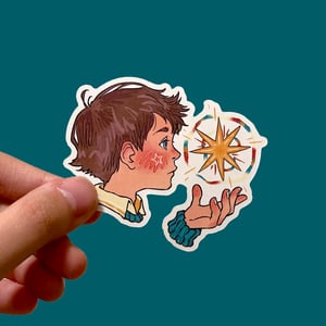 Holding a Shooting Star  ✱  Sticker