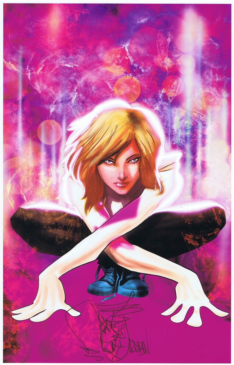 Image of Robbi Rodriguez - Spider-Gwen Print #1 - Signed and Remarqued