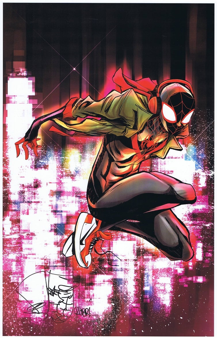 Image of Robbi Rodriguez - Miles Morales Print - Signed and Remarqued