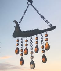 Image 4 of Deer Jaw Custom Suncatcher