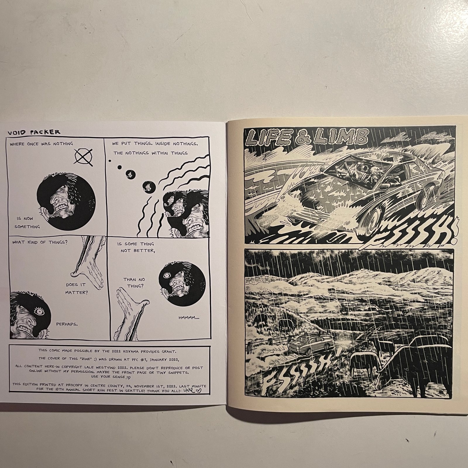 Void Packer #1 | Lale Westvind Comix & Prints