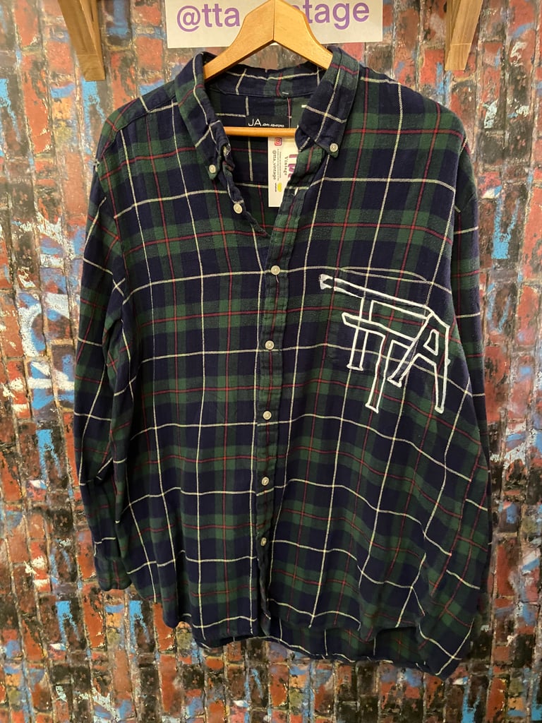 *NEW ITEM* Green Red Blue Flannel