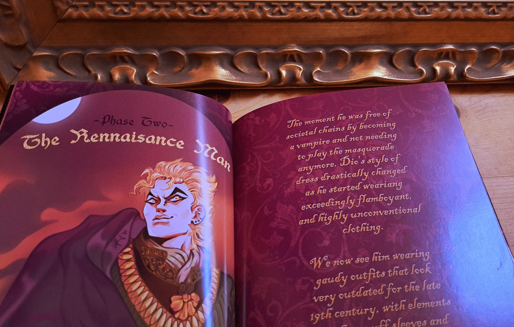 Image of ✨ In the Look of DIO: An illustrated analysis ✨ ART BOOK