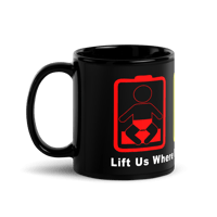 Image 1 of "Lift Us Where Mondays Cannot Reach" Mug