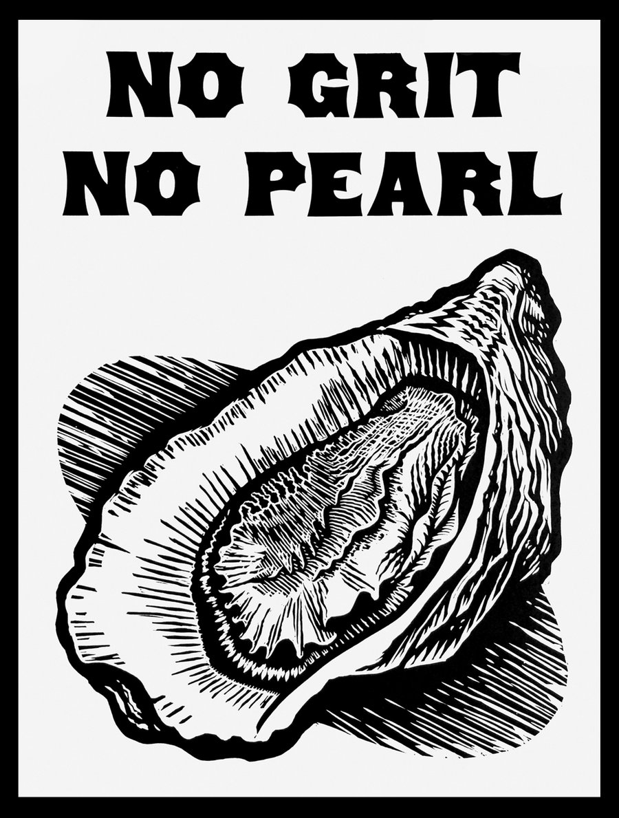 Image of No Grit No Pearl by Martin Mazorra SOLD OUT!