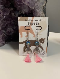 Image of Mermaid Tail with Tassels (pink)