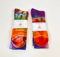 Rainbow Bamboo Socks- Large