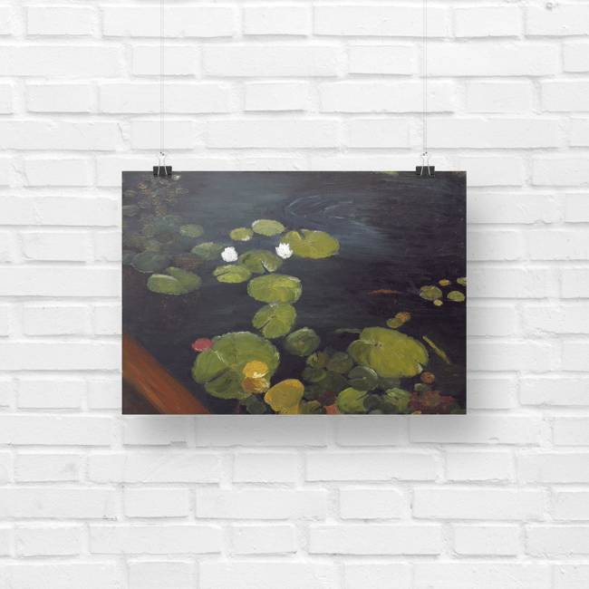 Long Lake Lilies Fine Art Print