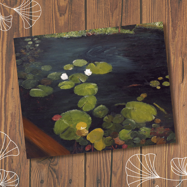 Long Lake Lilies Fine Art Print